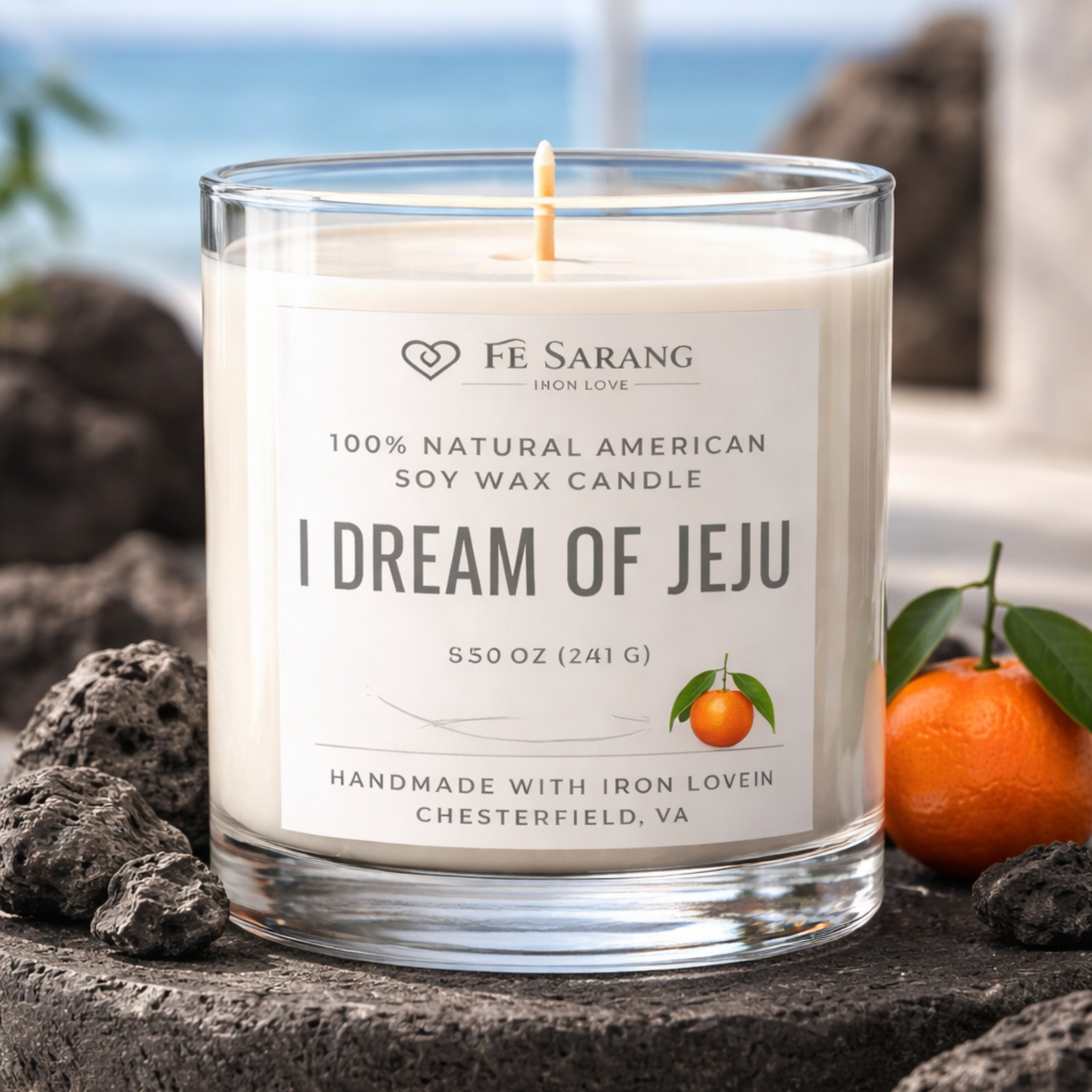 I Dream of Jeju | Jeju, South Korea| 100% American Soy Candle