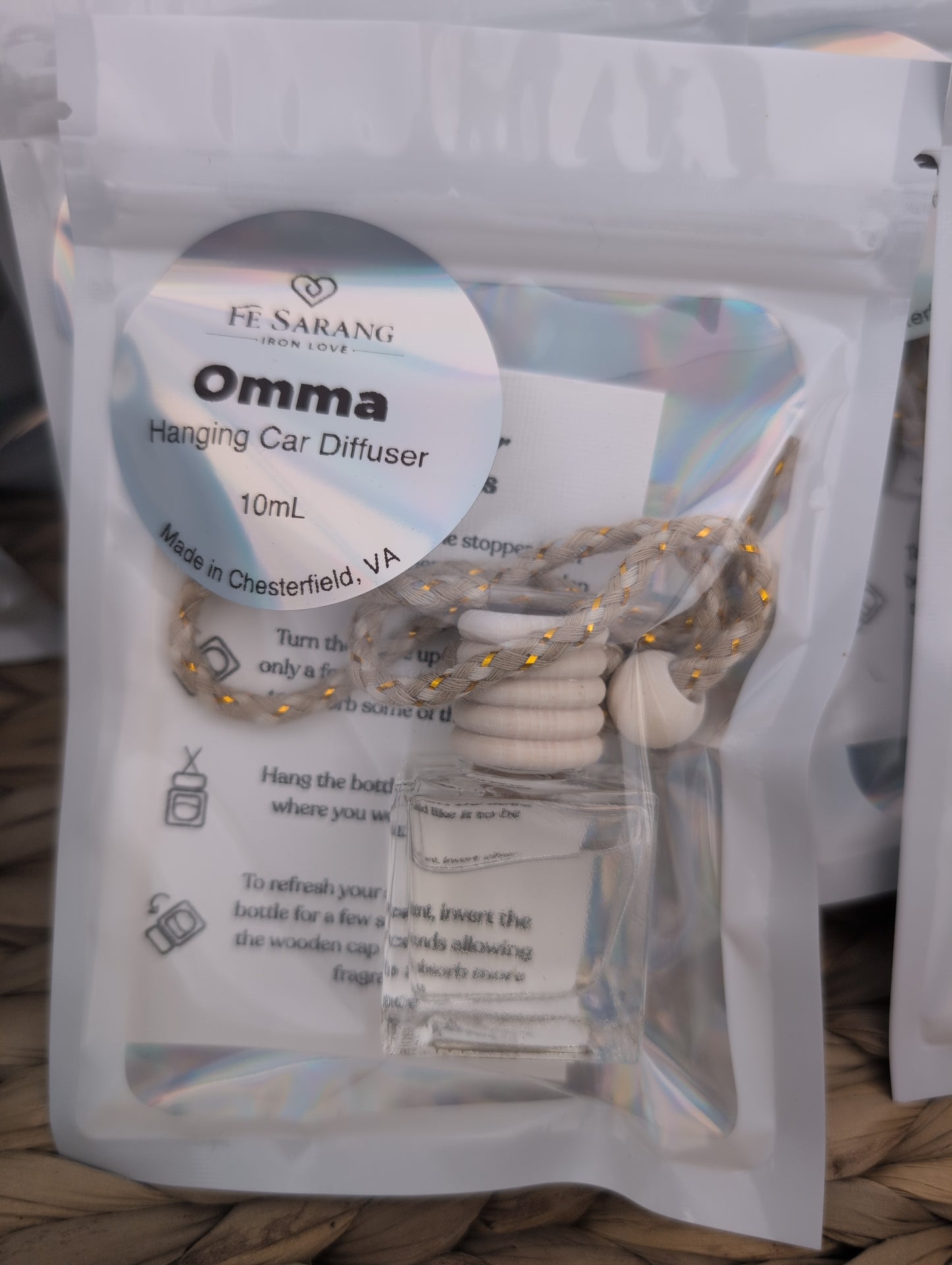 Omma Car Diffuser (hanging)