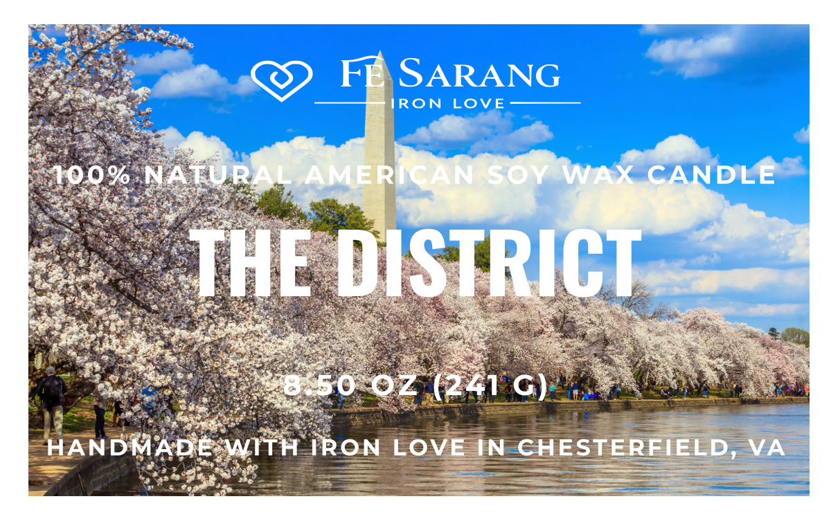 The District | Washington, DC | 100% American Soy Candle