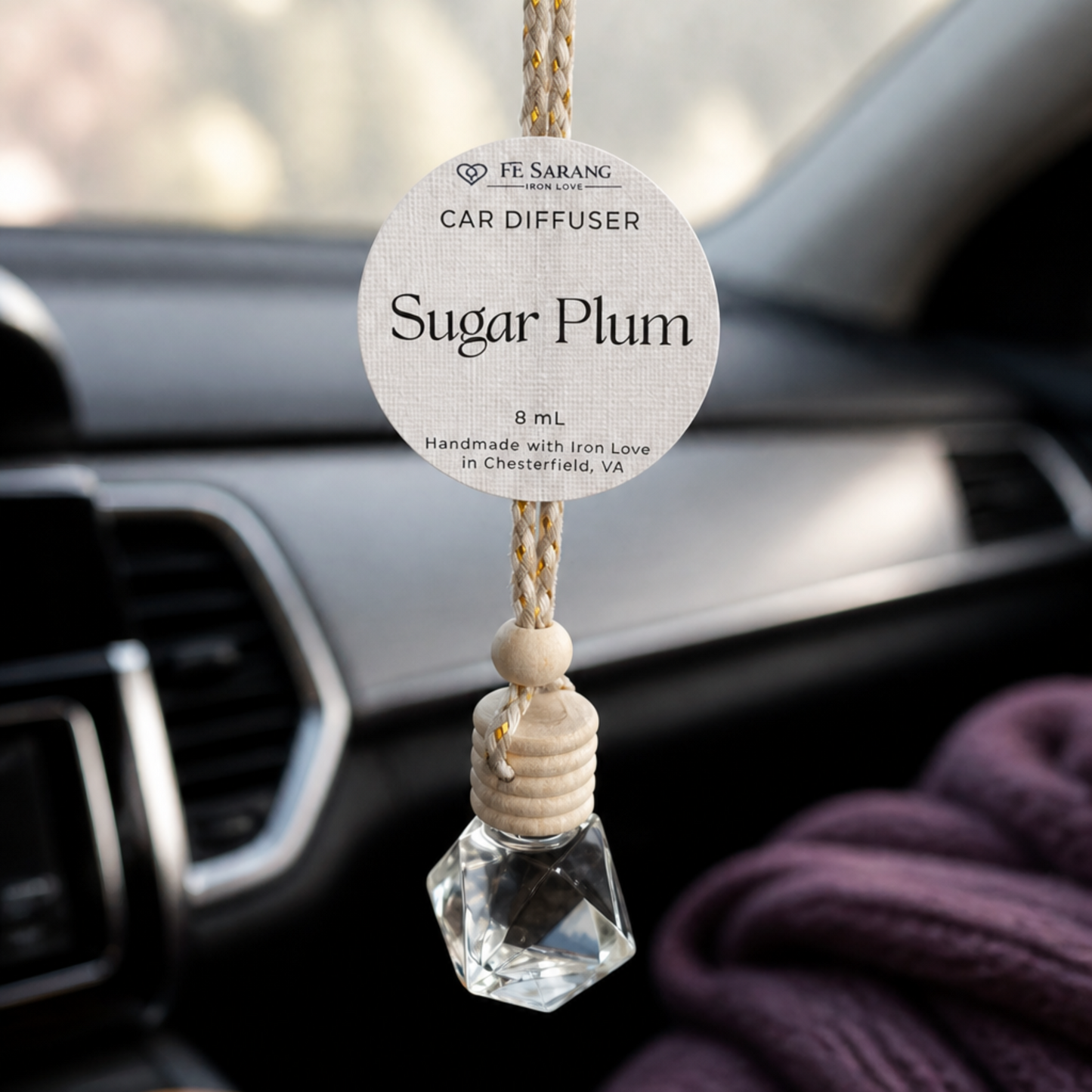 Car Diffuser (Hanging) | Sugar Plum
