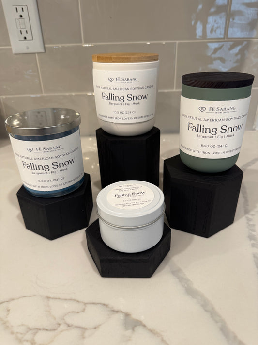 Falling Snow | All-Natural Candle