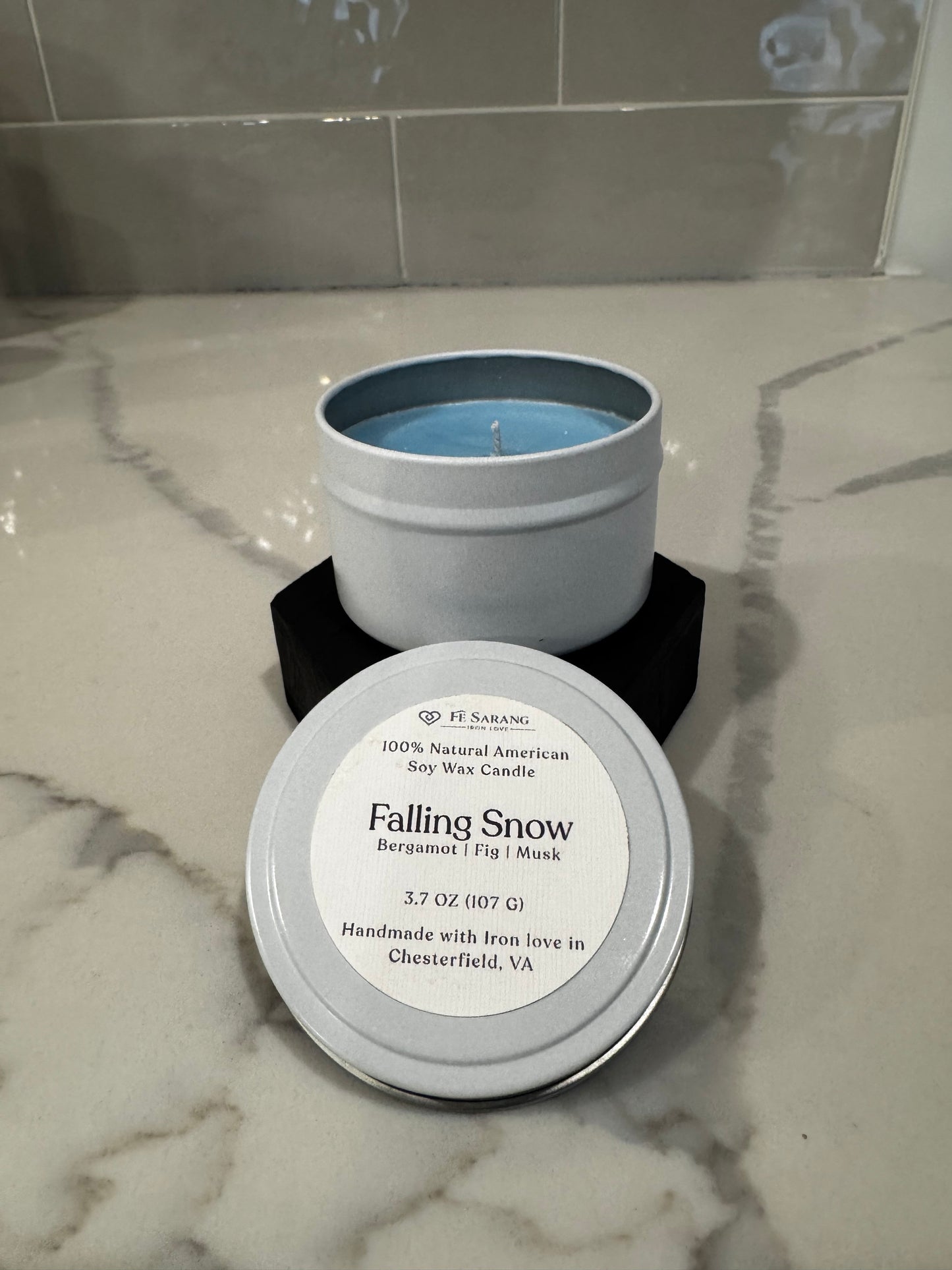 Falling Snow | All-Natural Candle