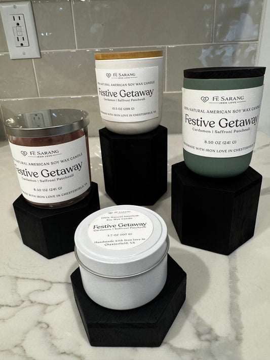 Festive Getaway | All-Natural Candle