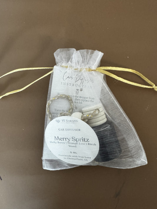 Hanging Car Diffuser - Merry Spritz